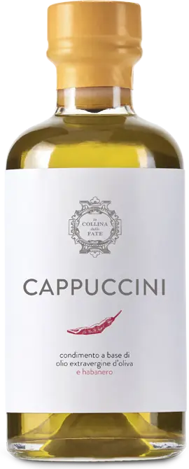 Natives Olivenöl extra Cappuccini mit Chili